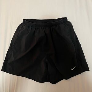 Nike Brief Lined Running Shorts 5” Inseam - Men’s/Unisex Small - Black
